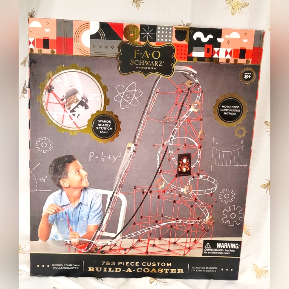 ✨️🎢 FAO SCHWARZ BUILD-A-COASTER 🎢✨️
